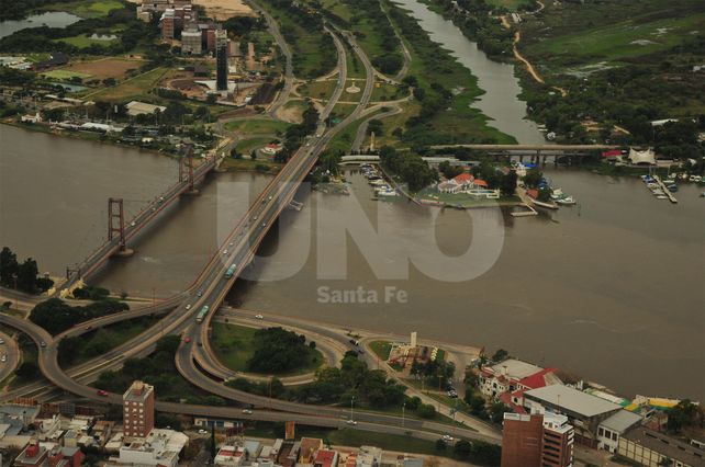Santa Fe desde el aire