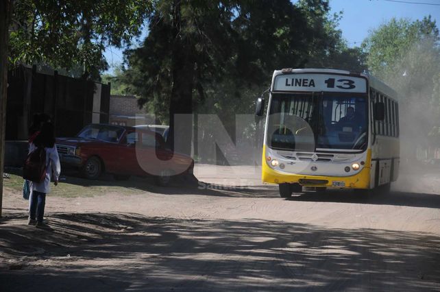 Reclamo. Los colectiveros quieren más vigilancia para los recorridos.