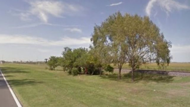 El kilómetro 368 de la ruta 11