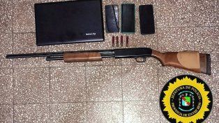 Concordia. Una escopeta calibre 24 fue secuestrada en la vivienda de la mujer.