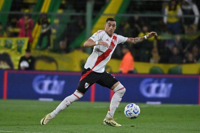Funes Mori fue titular en River.