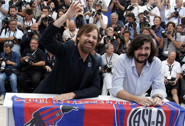 Viggo Mortensen llevó su locura por San Lorenzo a la alfombra roja de Cannes