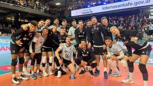Argentina se llevó el primer test match ante Serbia por 3 a 1 en Rosario.
