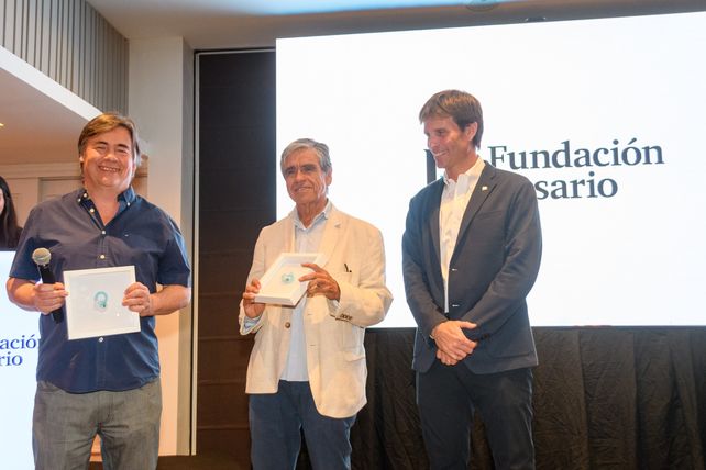 Alejandro Vila, Diego de Mendoza y Rómulo Bertoya