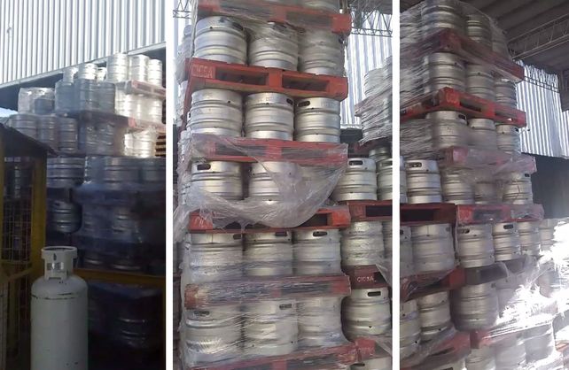 Barriles de Cerveza Santa Fe