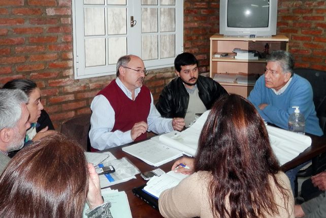 Durante la reunión.