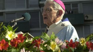 MIrás fue presidente de la Conferencia Episcopal Argentina en el trienio 2002-2005 y su lema episcopal fue “Jesús es el hijo de Dios”.