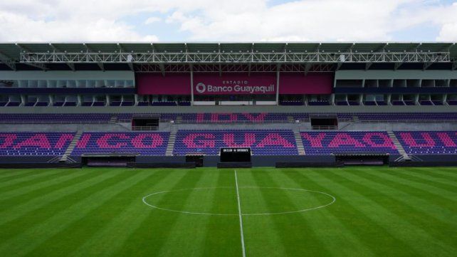 El estadio Banco Guayaquil jugará Central ante Independiente el Valle por la Copa Libertadores.