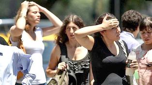 La última semana del verano se hizo sentir en la ciudad con una térmica cercana a los 40°