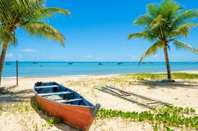 La ciudad de Porto Seguro en Brasil