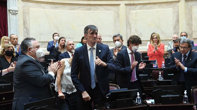 El legislador se despidió en una emotiva ceremonia.