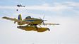 Santa Fe probó su nueva flota aérea contra incendios: el avión hidrante cargó agua del Paraná y puso a prueba su poder de respuesta