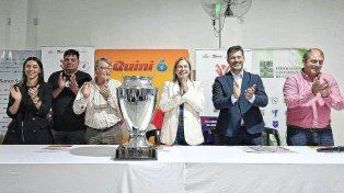 Lanzaron en Gálvez, la Copa Santa Fe de fútbol 2025 femenino y masculino.