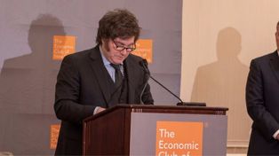 Ante inversores en Nueva York, Milei proyectó para 2028 el mejor año económico de la historia si es reelegido