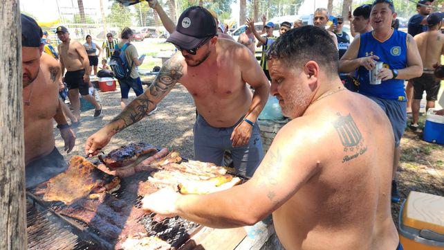 Los hinchas de Central coparon Santiago del Estero y sueñan