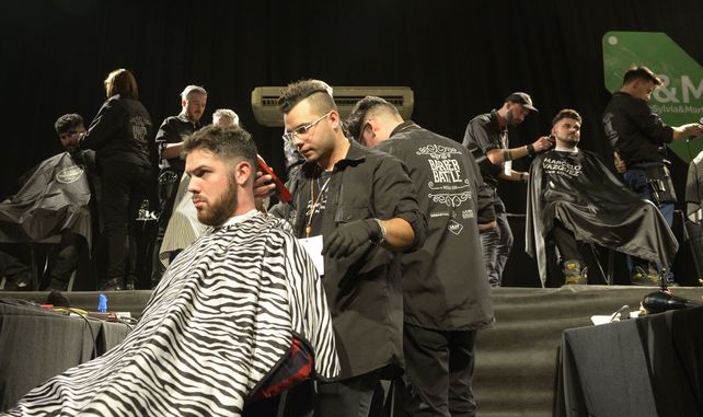 Barber Battle, la guerra de las tijeras con estilo pasó por Rosario