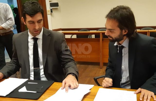 Los fiscales Ezequiel Hernández y Martín Torres