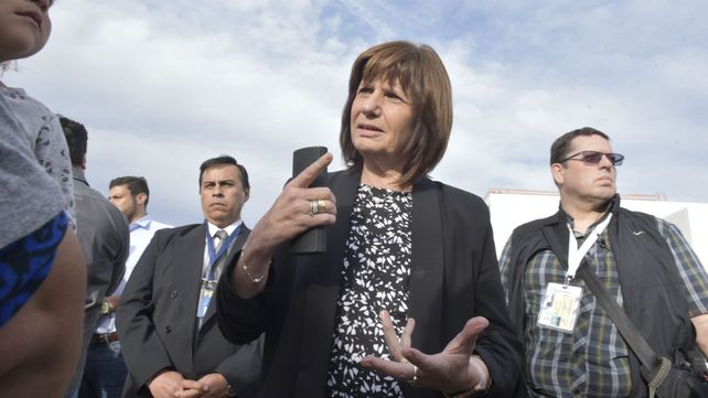 La ministra de Seguridad Patricia Bullrich. (Foto de archivo)&nbsp;