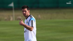 Bauza espera que Messi le confirme por teléfono que jugará. Foto Télam.&nbsp;
