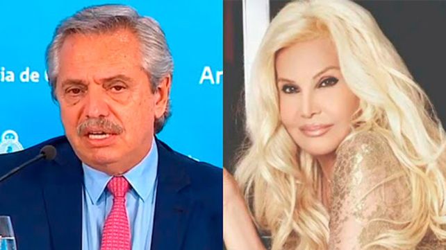 El pedido que Alberto Fernández le hizo a Susana Giménez