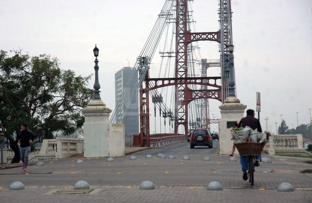 El domingo arrancó nublado y con 2 grados de sensación térmica