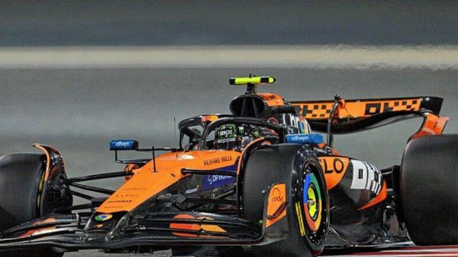 Norris lideró la primera práctica del Gran Premio de Bahréin