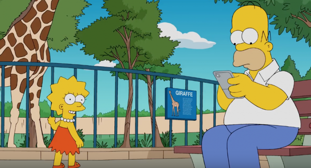 El fenómeno Pokémon GO llega a Los Simpson