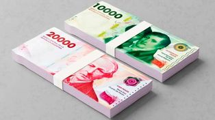 El Gobierno nacional comprará más de 1.000 millones de billetes de 10.000 y 20.000 pesos.