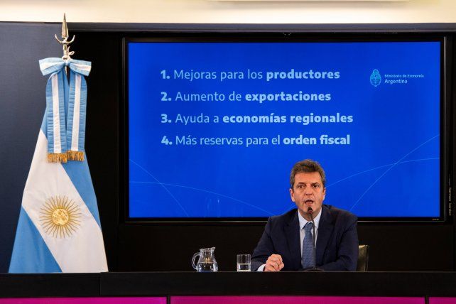 El ministro de Economía