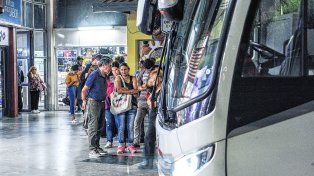 La Terminal registra alto movimiento