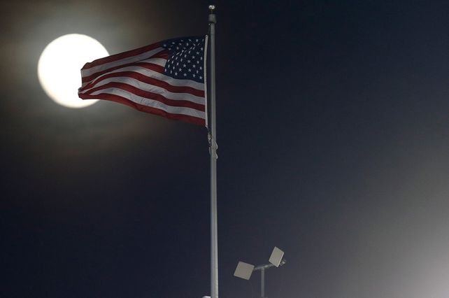 n los EEUU también pudo observarse el eclipse
