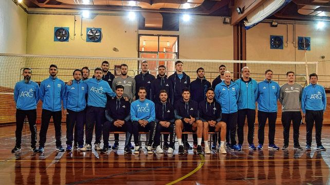 El seleccionado argentino masculino de vóleibol jugará el Sudamericano en Brasil