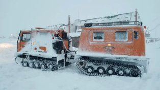 Vehículo de rescate de Gendarmería.