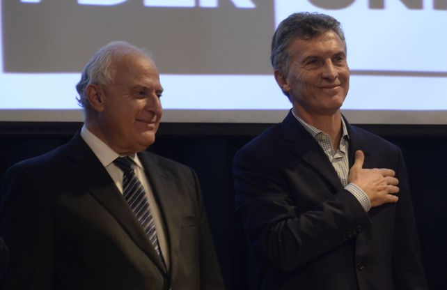 El gobernador Miguel Lifschitz y el presidente Mauricio Macri