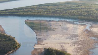 Bajante: el nivel del río Paraná continua en alerta rojo