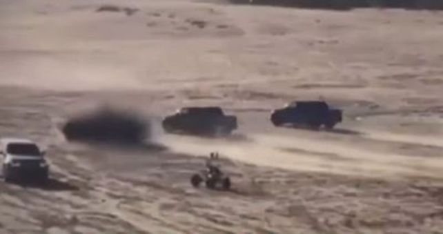 La picada terminó con un niño de 8 años en grave estado por un brutal choque en la playa. Foto ilustrativa