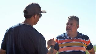 Jefe comunal. Fiorenza dijo que la obra en ruta 11 y España es clave.