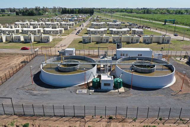 Puerto San Martín: Aplican innovadora tecnología para tratar aguas residuales de la red cloacal
