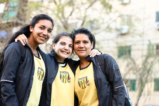 Obras de mejoramiento en el barrio El Pozo