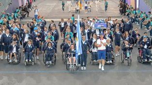Se llevó adelante la ceremonia inaugural de los Juegos Paralímpicos con el desfile de la delegación argentina.