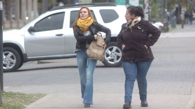 Lunes frío y gris  en la ciudad de Santa Fe para el arranque de la semana