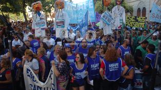 Los docentes de Amsafe, Uda y Sadop van al paro