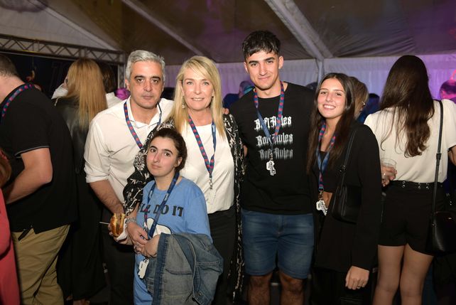 Franco Bartolacci, Maria Eugenia Schmuck,  Maria Paz  , Ivo y  Ema  Bartolacci.