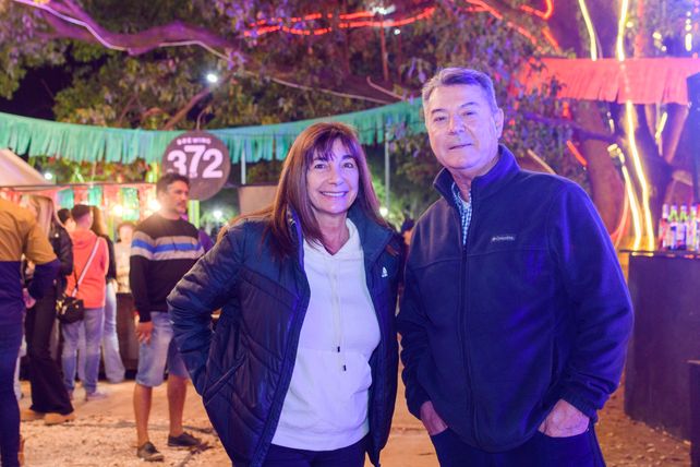 Magdalena Ustarán y Claudio Censin.  