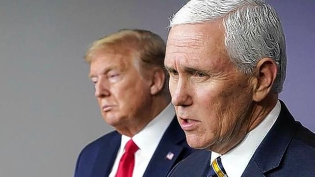 El presidente Donald Trump le había pedido a Mike Pence