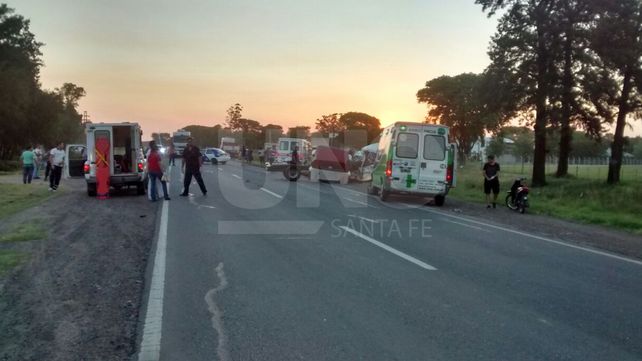 Hubo dos muertos en un violento choque fatal a la altura de Reconquista