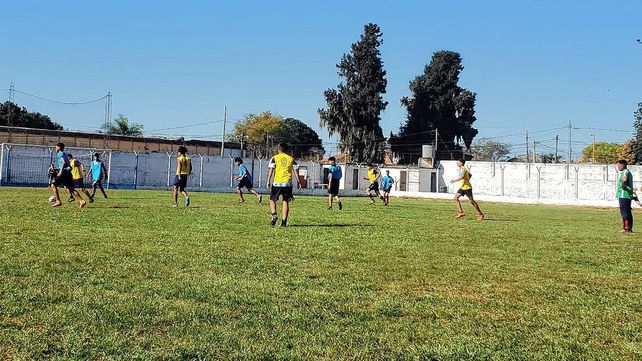 Los reclutadores de Unión probaron jugadores en la localidad entrerriana de San Benito.
