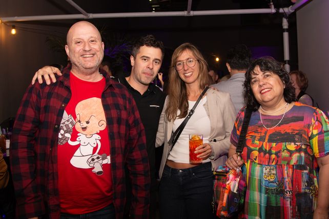 Diego Alonso, Pablo Romero, Rocio Fortuna y María Llasen   