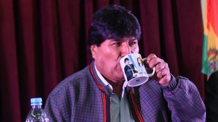 El ex presidente Evo Morales.