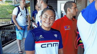 La nadadora santafesina Vanesa García se prepara para competir en Norteamérica y en Europa.